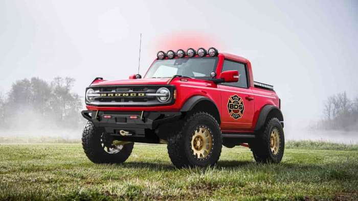 BDS Suspensions Offering In Ford's Customized Bronco Display
