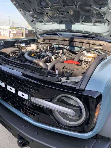 2.7-liter Ecoboost engine in the Ford Bronco