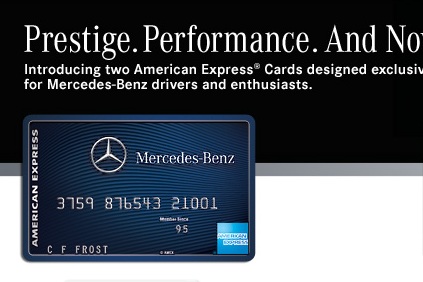 Mercedes benz credit card from american express #2