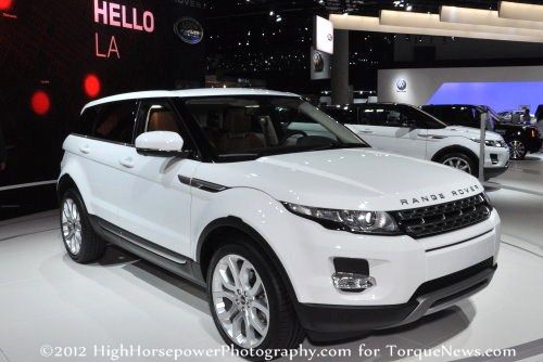 The Land Rover Evoque