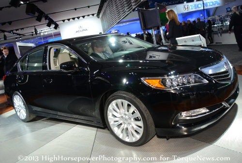 The new 2014 Acura RLX 