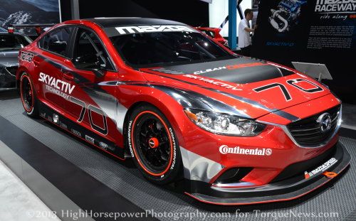 The 2014 Mazda 6 Skyactiv-D race car
