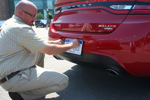 Mike Gruenberg, Sales Manager of Martin Chrysler Dodge Jeep, Alma, Michigan