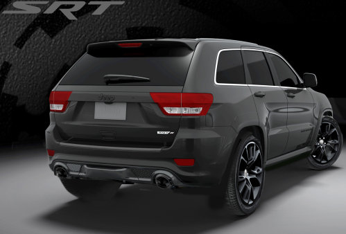 The 2013 Jeep Grand Cherokee Srt8 Vapor Edition Rear End