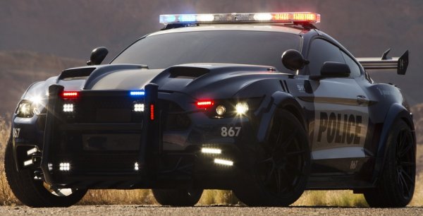 New Transformers Villain is a Ford Mustang Police Car  Torque News