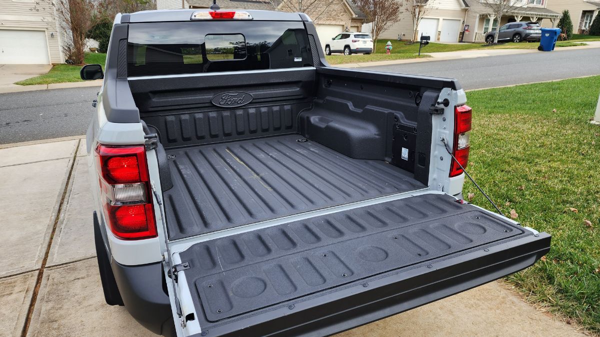 2023 Ford Maverick Lariat Tremor Review, cargo bed
