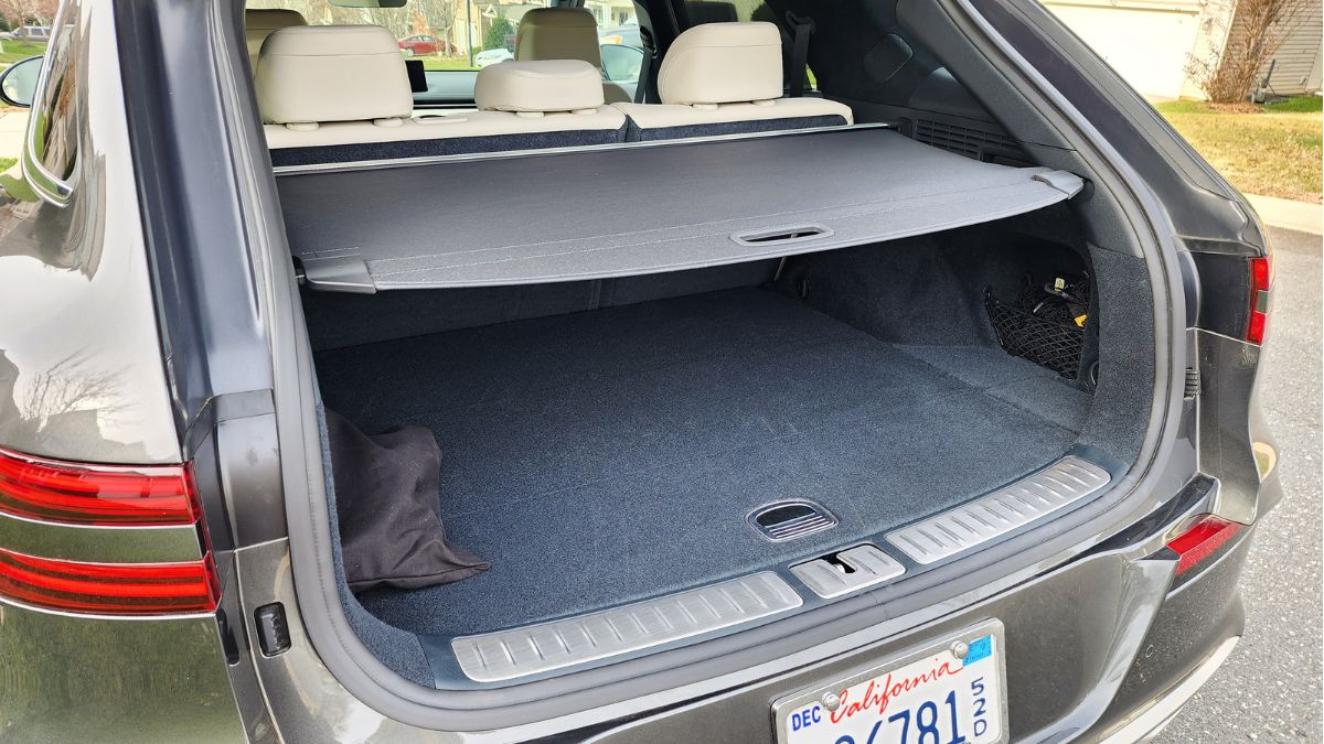 2023 Genesis Electrified GV70 Review: cargo space