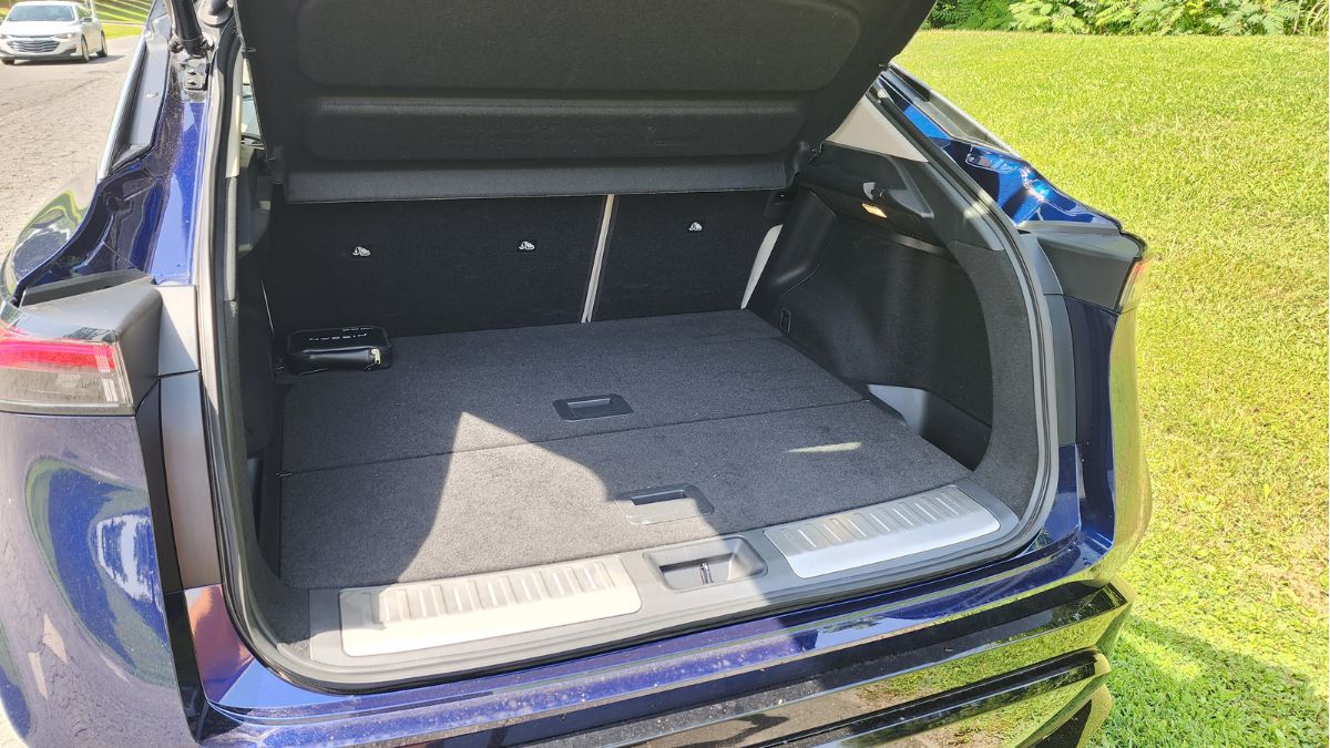 2023 Nissan Ariya cargo space in the trunk