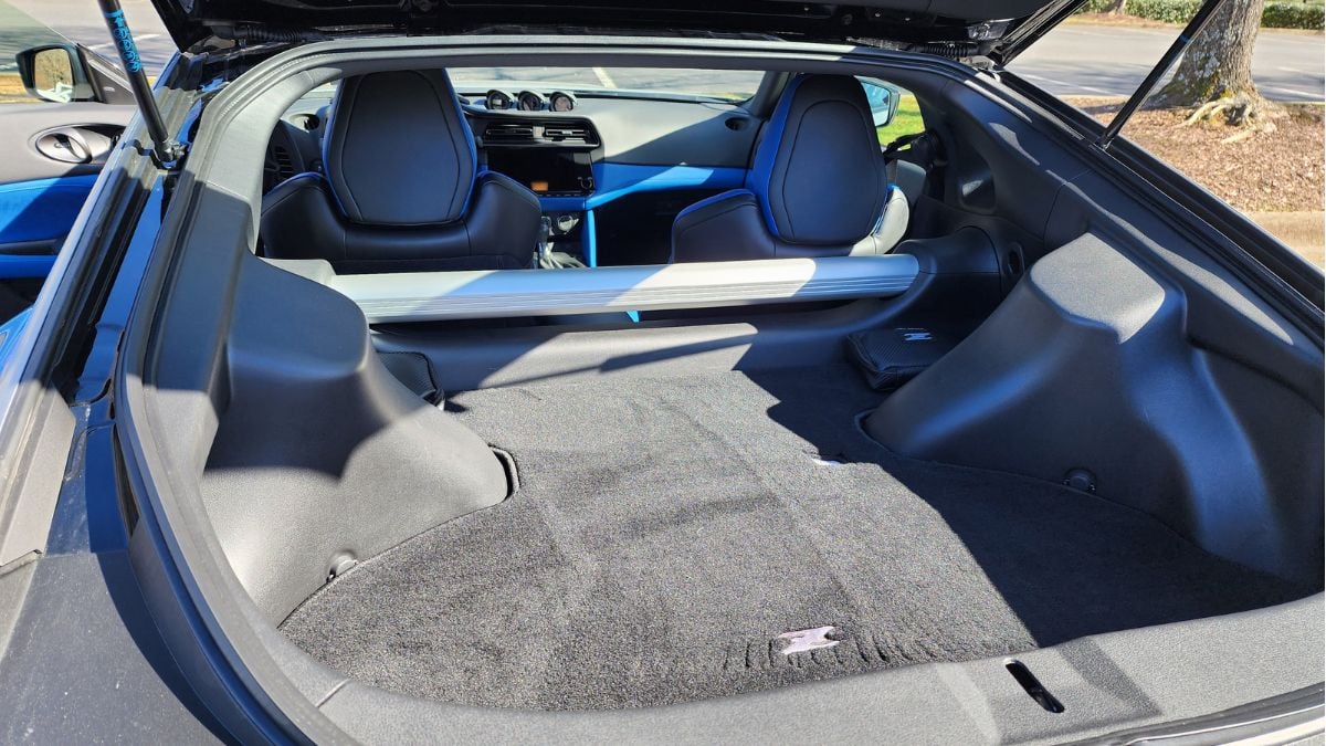 2024 Nissan Z Performance MT Review Cargo Space