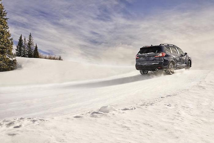 2024 Subaru Ascent in the snow