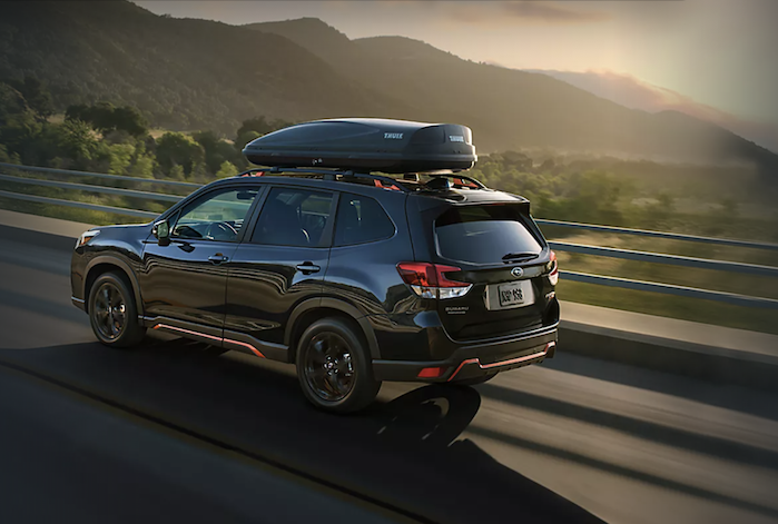 2024 Subaru Forester on the highway
