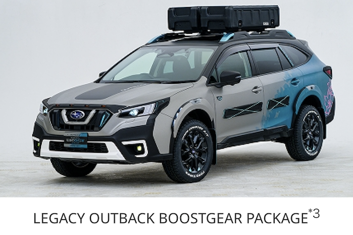 The 2024 Outback Boost Gear outdoor package