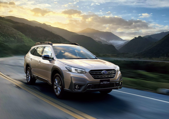 2024 Subaru Outback on the highway