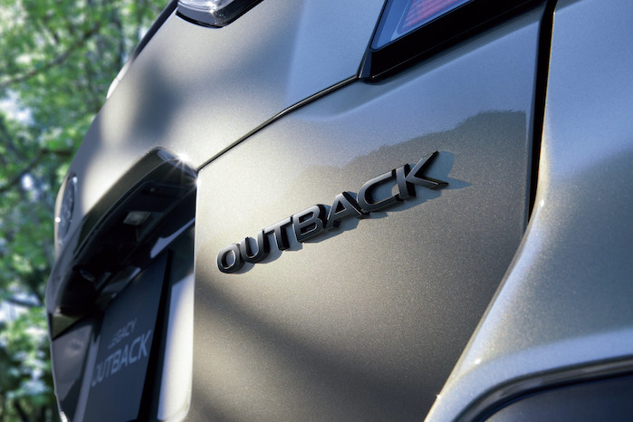2024 Subaru Outback rear badge