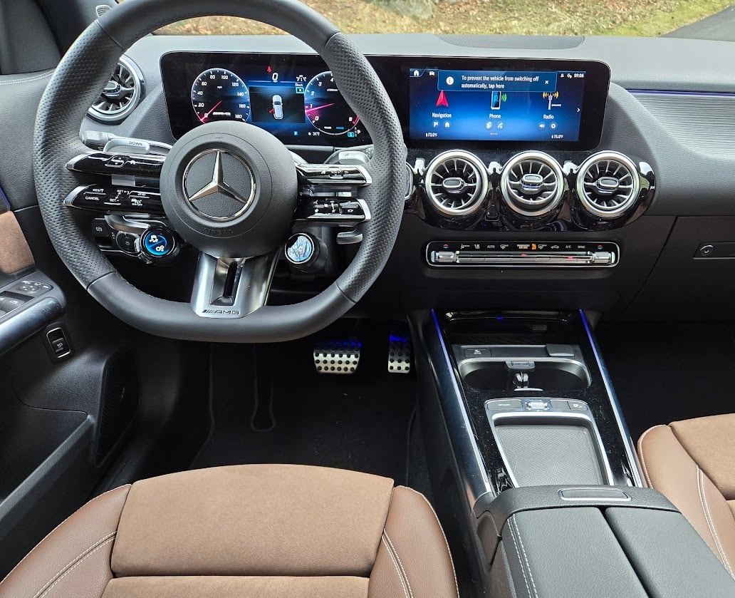 Interior image of 2024 Mercedes-Benz AMG GLA 35 by John Goreham