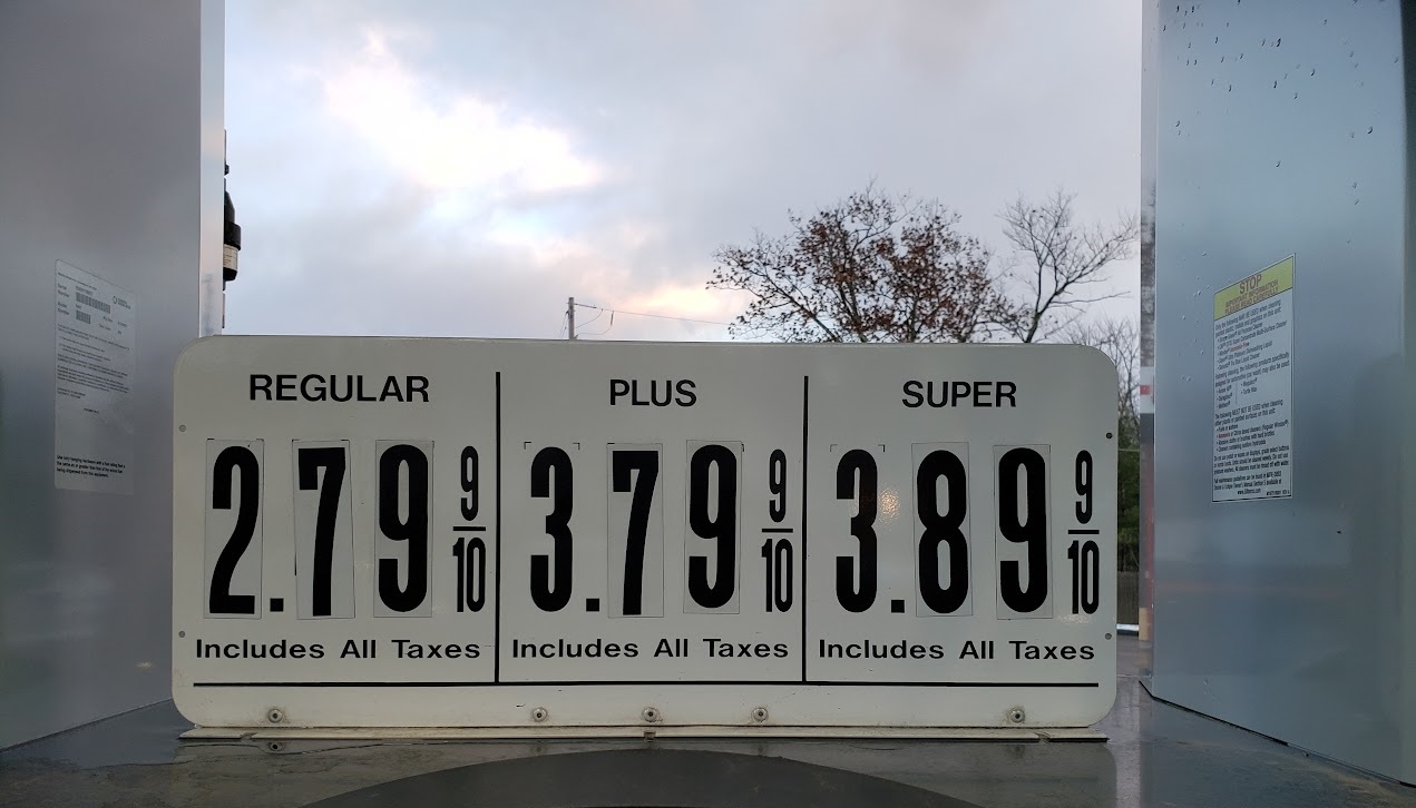 Gas price image by John Goreham