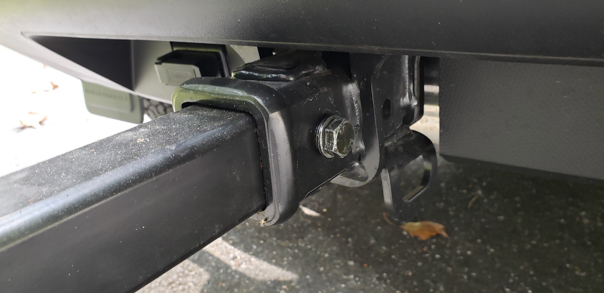 Image of Ford bronco Sport trailer hitch by John Goreham
