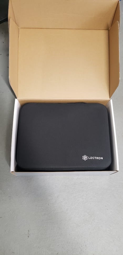 Image of Lectron Portable charger in use by John Goreham