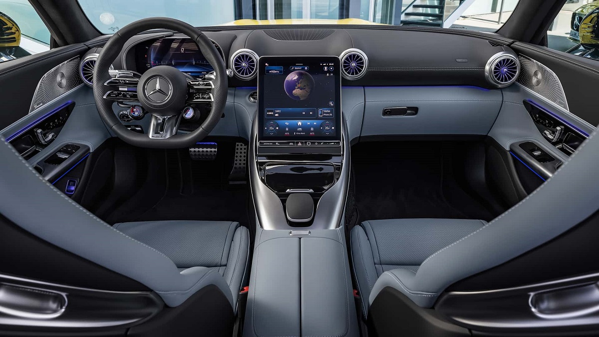The interior of the GT43 takes you breath away