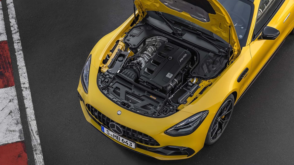 The engine in the latest AMG GT43 is the same as in CLA AMG