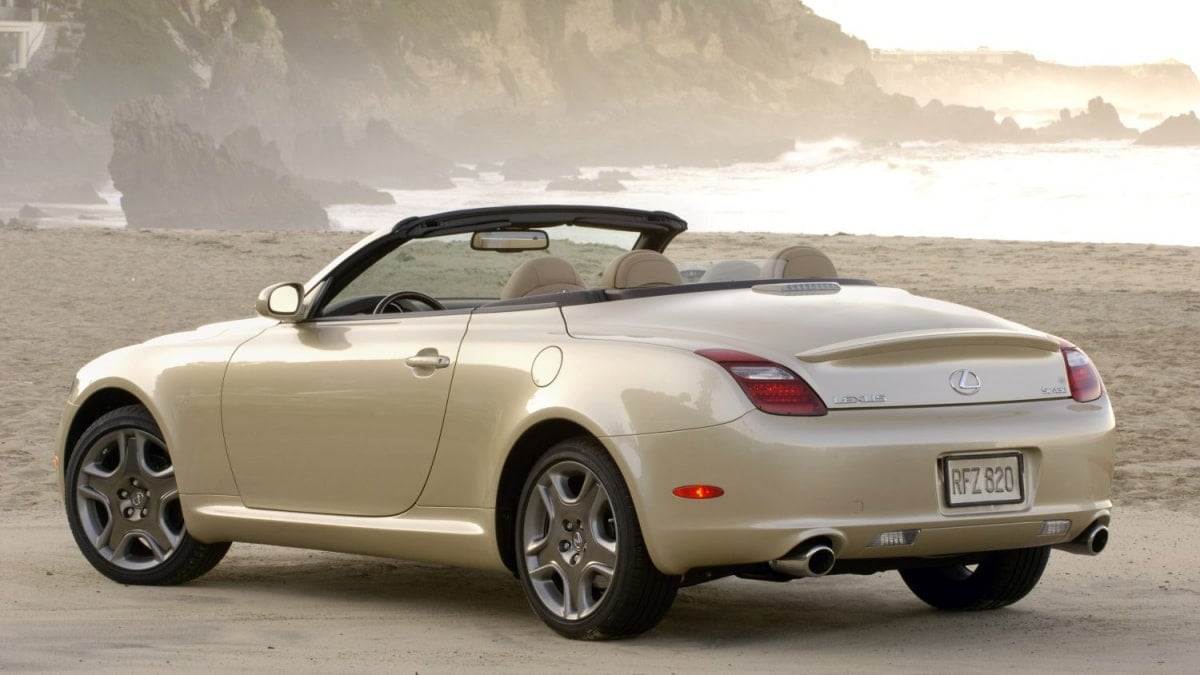 Even today, the Lexus SC430 is a worthy alternative to the Mercedes SL500