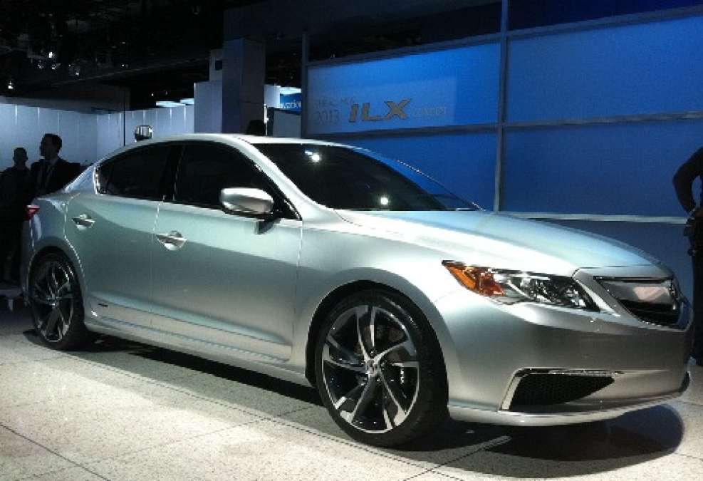 Acural ILX 2013 at the Detroit Auto Show
