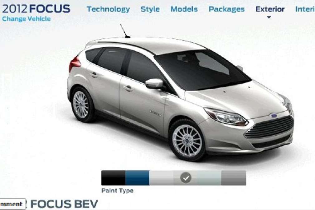 Electric 2012 Ford Focus
