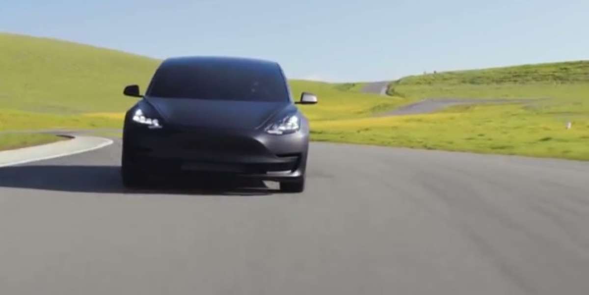 Tesla Model 3 test drive video