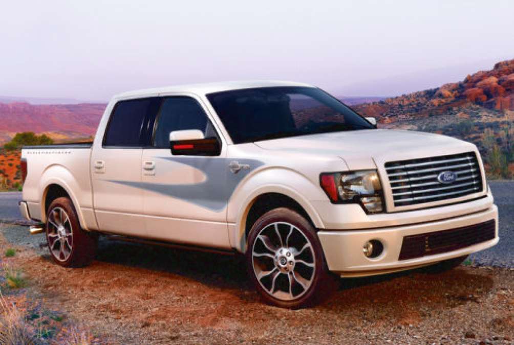 The 2012 Ford F150 Harley Davidson Edition in White