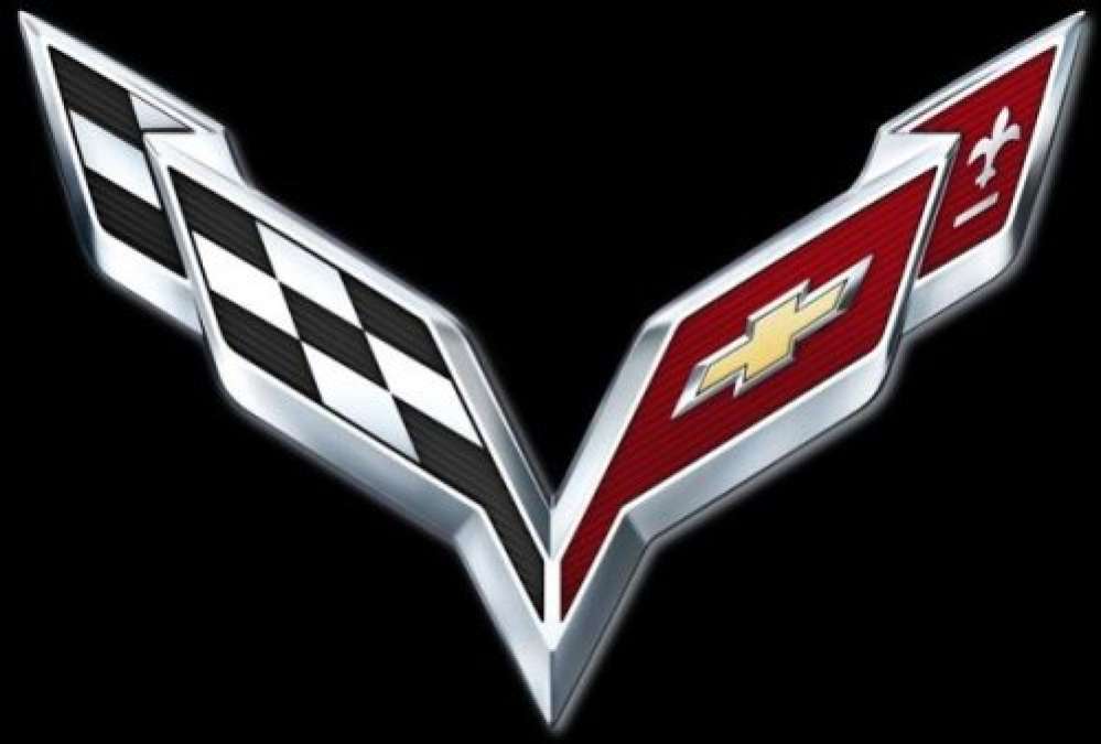The 2014 Chevrolet Corvette logo