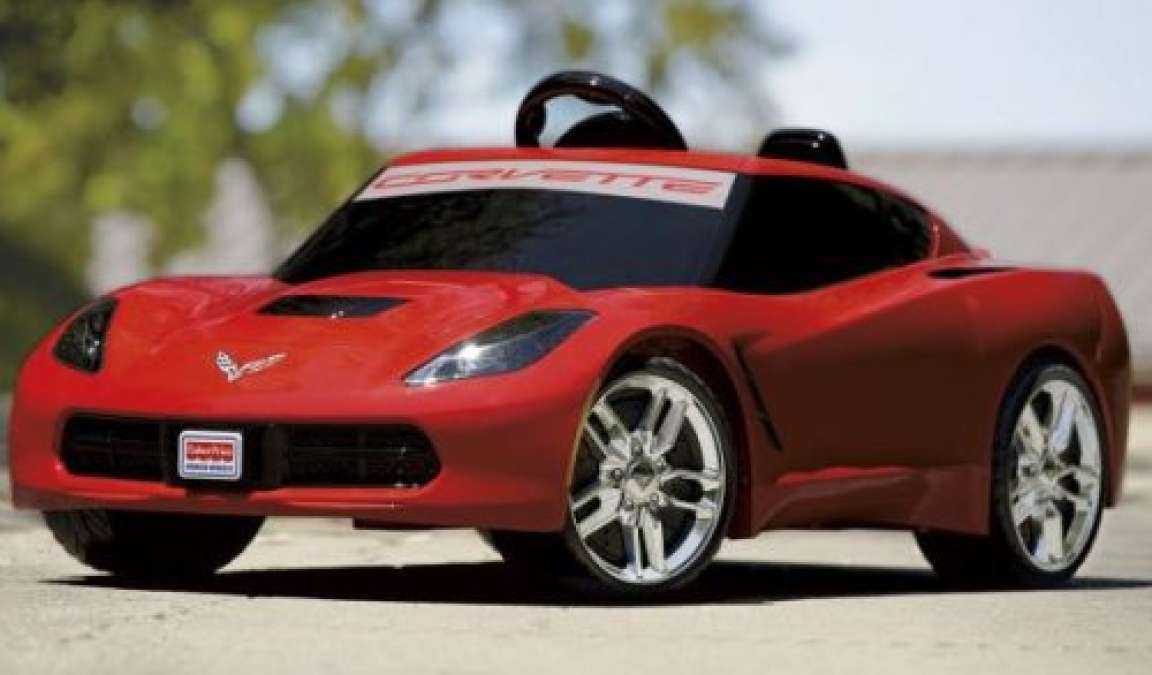 The Power Wheels Corvette