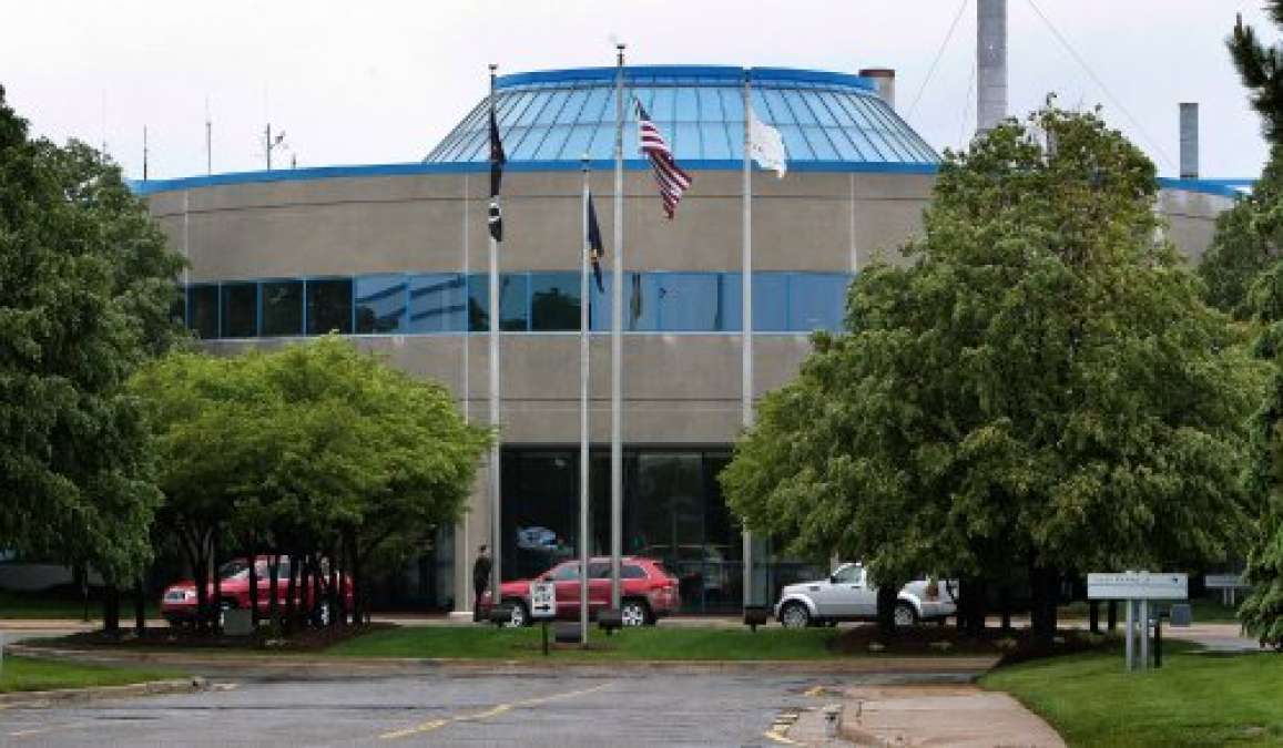The front of the Jefferson North Assembly Plant