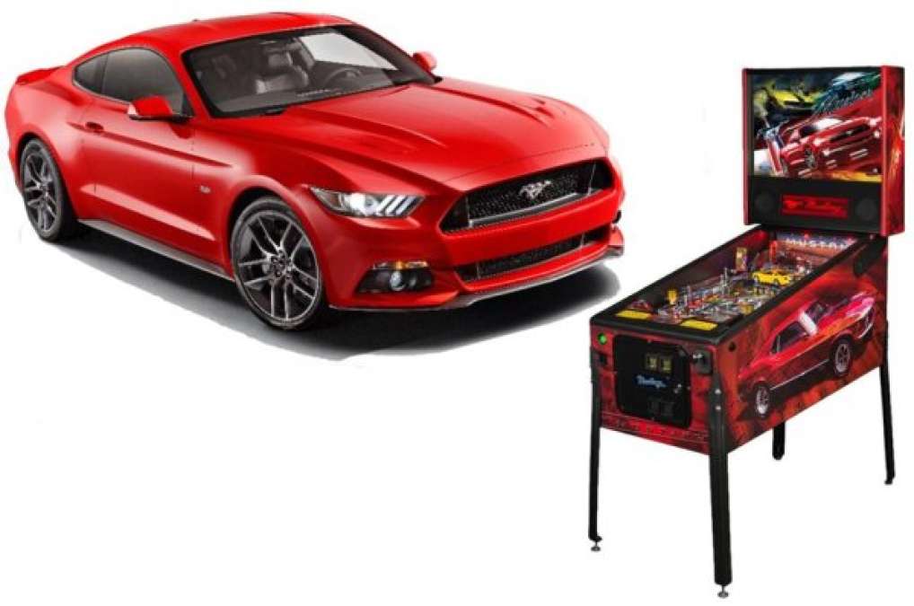 2015 Ford Mustang pinball machine