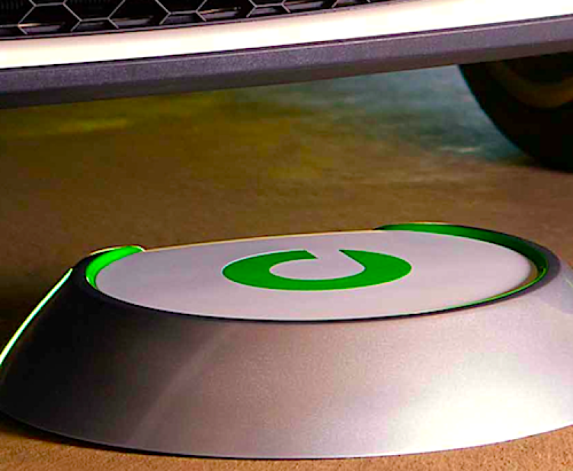 Wirelessly charge your electric or plug-in hybrid