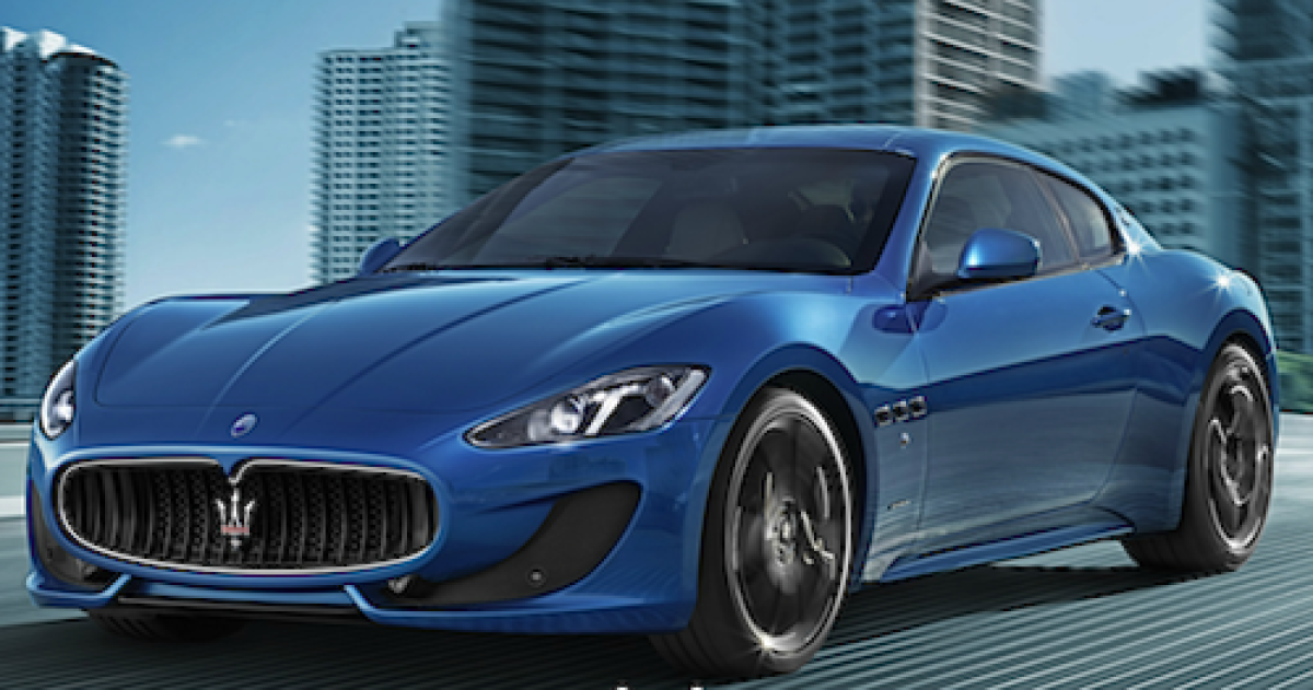 The newly update Maserati Grand Sports