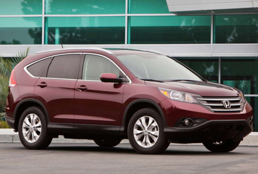2012 Honda CR-V has similar prices and better fuel economy than 2011 model