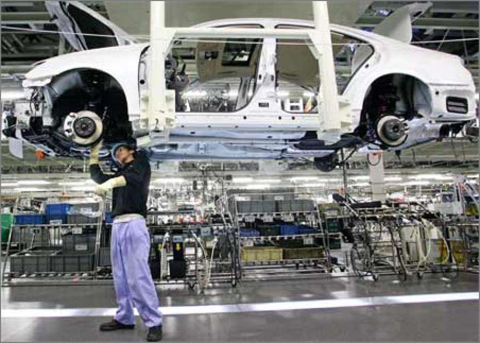 Toyota assembly line