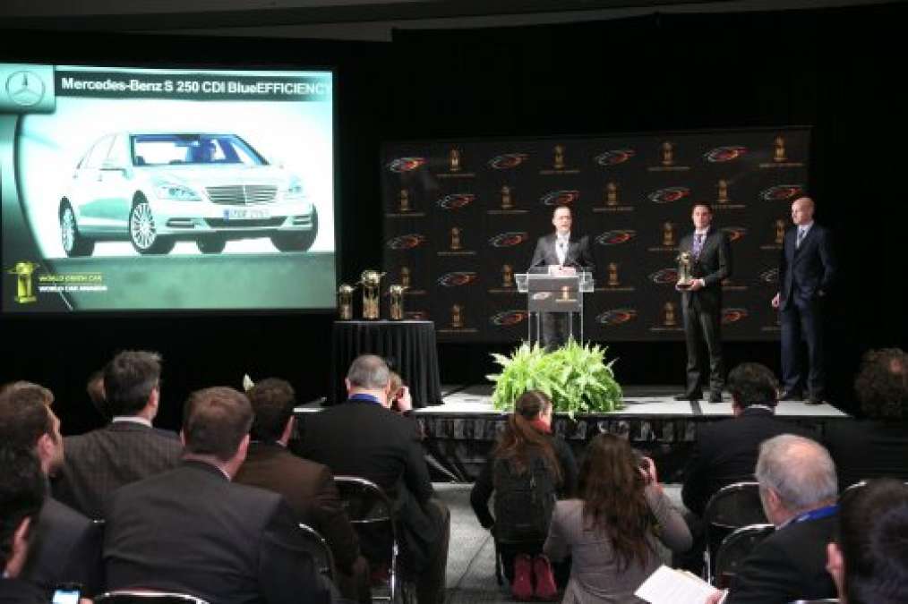 S 250 CDI BlueEFFICIENCY award announcement, World Car Awards 2012