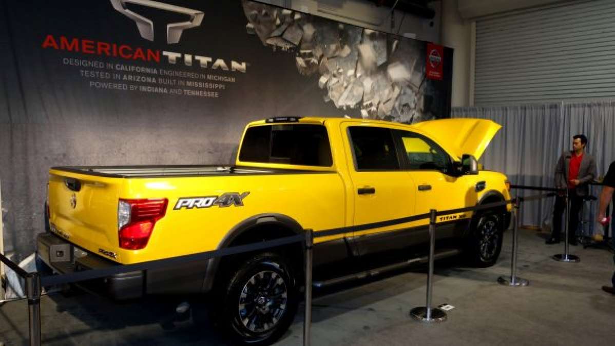 Nissan Titan XD at the SHOT Show