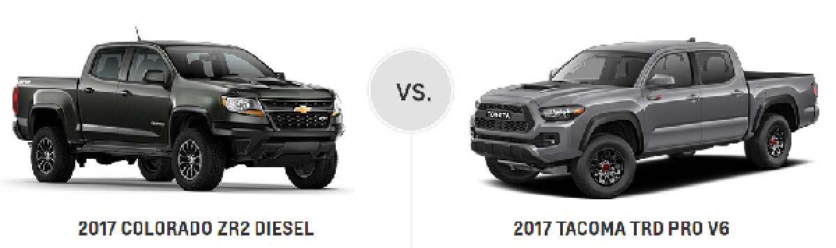 Chevy Says its Colorado ZR2 Tops Toyota Tacoma - The Full Story