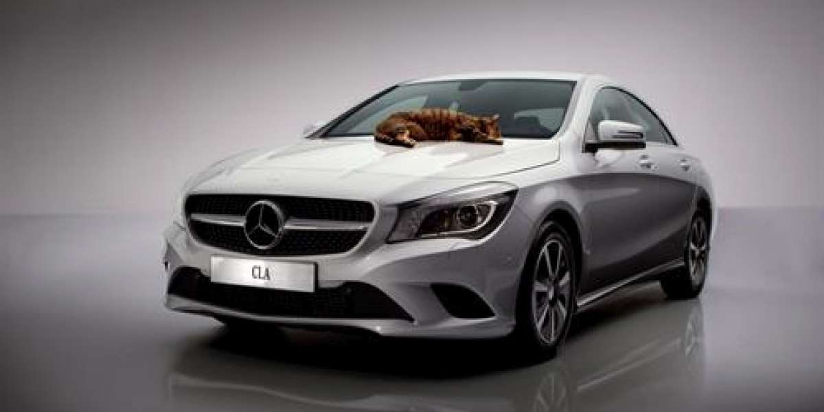 No cats were harmed during the making of this Mercedes-CLA-Class video