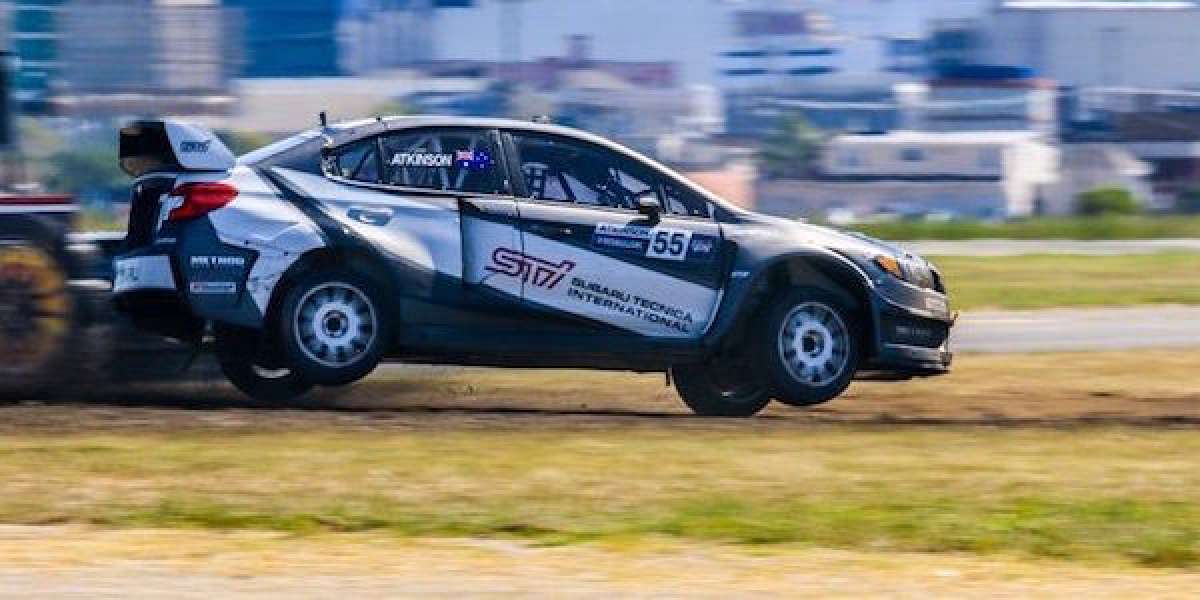 2017 Subaru WRX STI, Red Bull Global Rallycross, Chris Atkinson, GRC Atlantic City, 