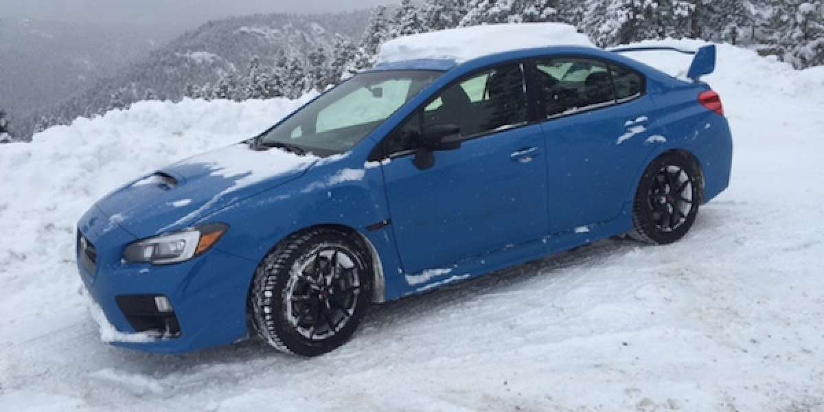 2017 Subaru WRX STI, 2017 Subaru WRX, winter tires