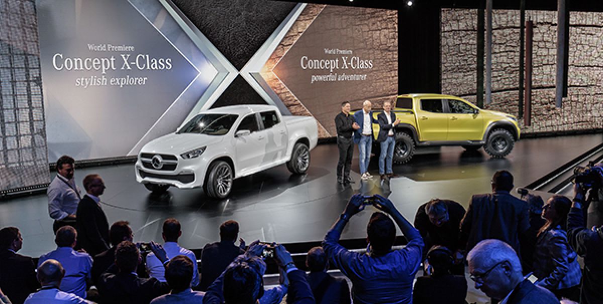 Mercedes-Benz X-Class Concept Debut