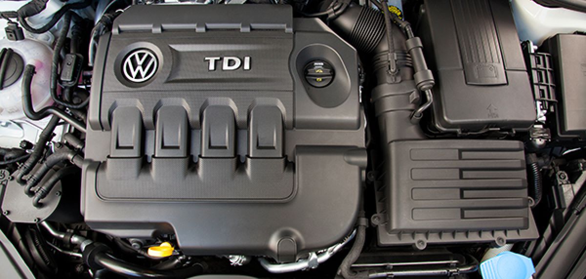 2015 Volkswagen Golf TDI Engine