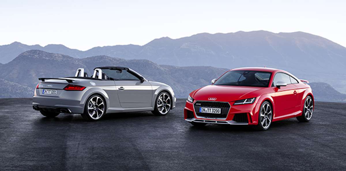 Audi TT RS Coupe and Roadster
