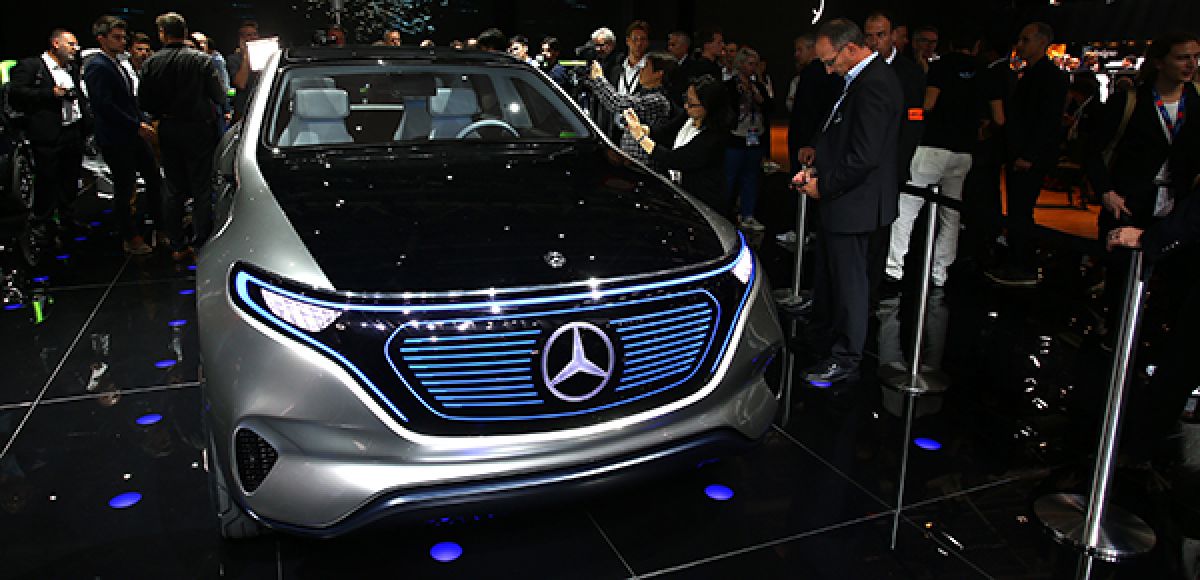 Mercedes-Benz Generation EQ Concept at Paris Motor Show
