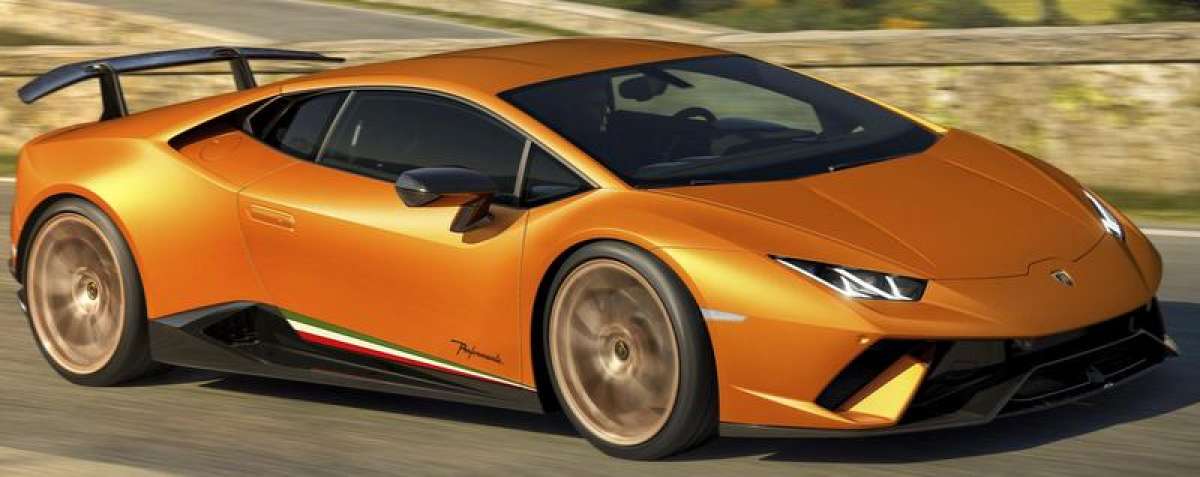 Lamborghini's new Huracan Performante set a one-lap speed record at Germany's famed Nurburgring race track.