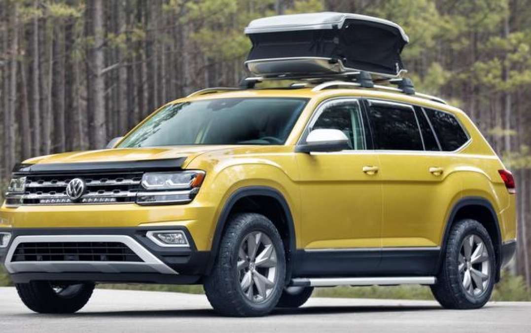 The VW Atlas-based Weekender concept will debut at the Chicago Auto Show.