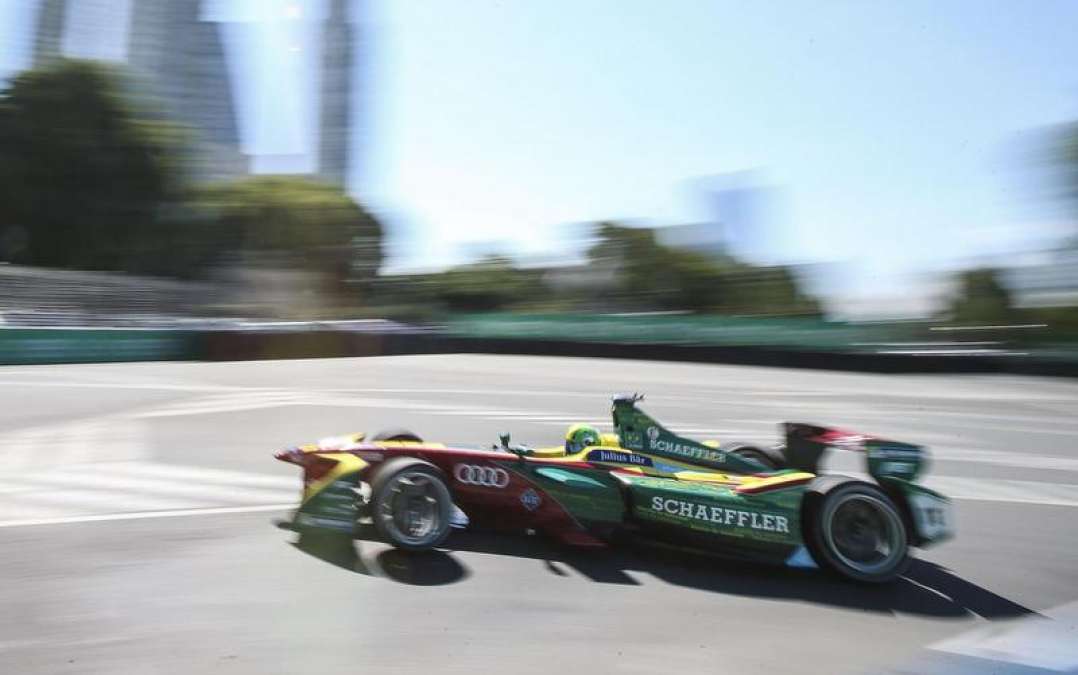 Lucas di Grassi, fighting understeer and dropping to fifth overall position in this weekend's Formula E brawl in Buenos Aires, battled back to finish third.